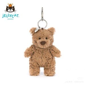 Jellycat Bartholomew bear bag charm